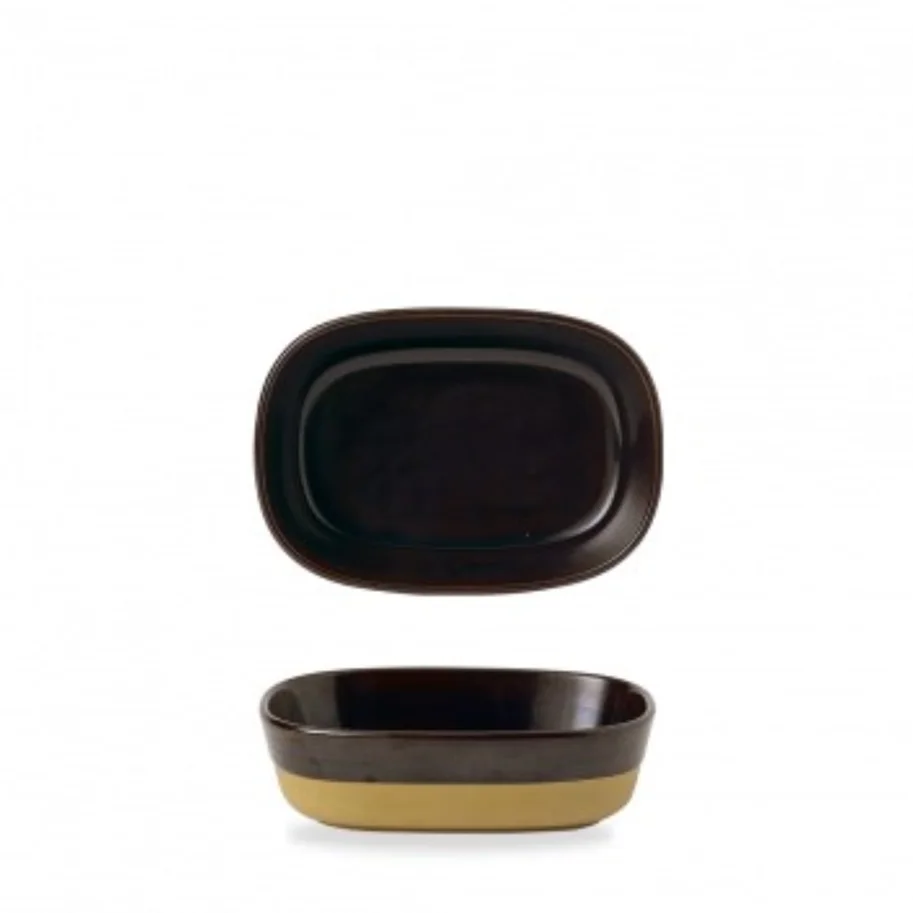 Emerge Cinnamon brown Schale 17.3x11.9x5cm