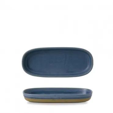 Emerge Oslo blue Platte rechteckig 23.3x10x3.3cm