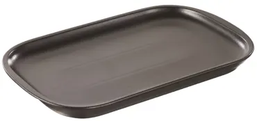 Fleischplatte, 32x21cm, schwarz