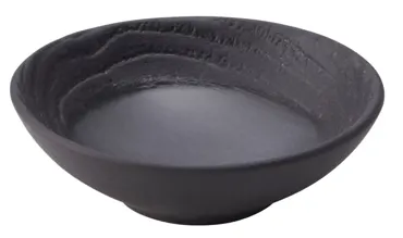 Mini Schüssel rund, H:2.2cm, Ø7cm, lakritze