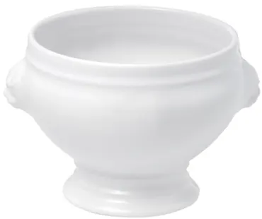 Löwenkopf Suppenschüssel 25cl, weiss