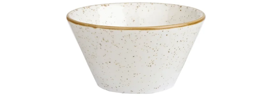 Stonecast Barley White Schale 34cl, D12.1cm H6.5cm
