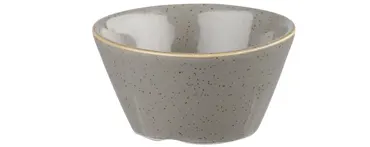 Stonecast Peppercorn Grey Saucenschale 9cl, D8cm H4.4cm