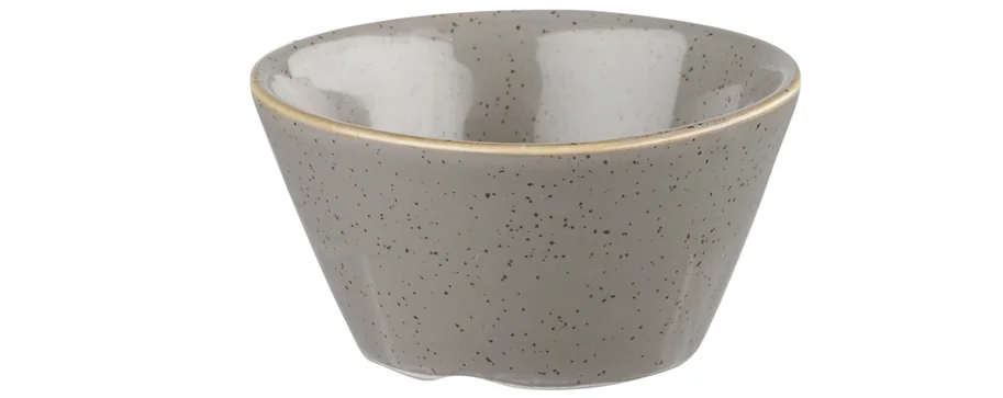 Stonecast Peppercorn Grey Saucenschale 9cl, D8cm H4.4cm