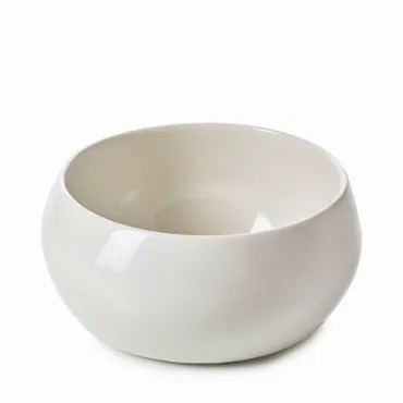 Madeleine Schale D12.6cm H5.6cm 40cl alabaster weiss