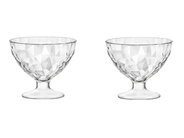 2er Set Coupe Diamond transparent 36cl