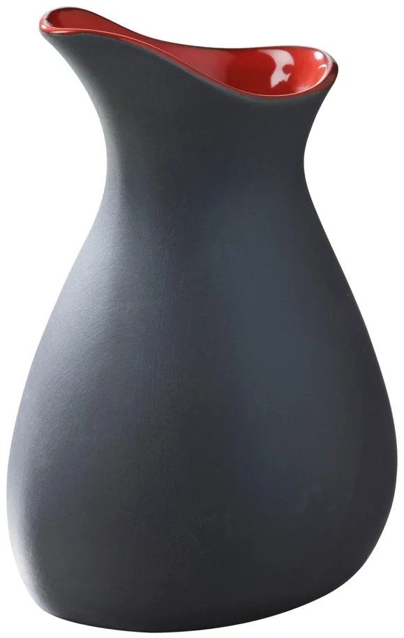 Likid Saucen-Kanne 25cl, schiefer-optik, innen rot