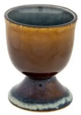 Quintana blue Eierbecher, D 5x6,5cm