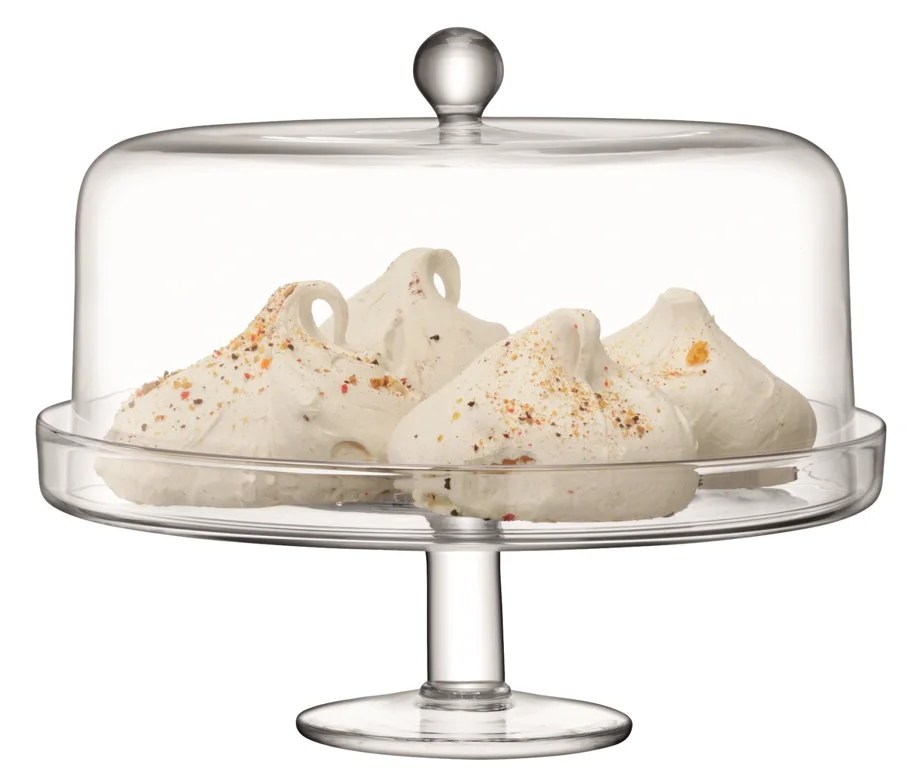 Klara Kuchenplatte Haube D33cm H30cm transparent