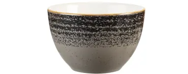 S.P. Homespun Charcoal Black Zuckerschale 22.7cl