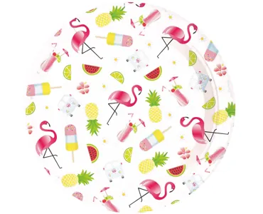 8er Set Pappteller Sommer D23cm