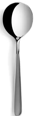 Courchevel Suppenlöffel edelstahl matt