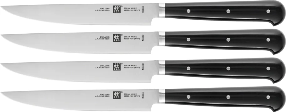 4tlg. TWIN Steakmesserset 120mm