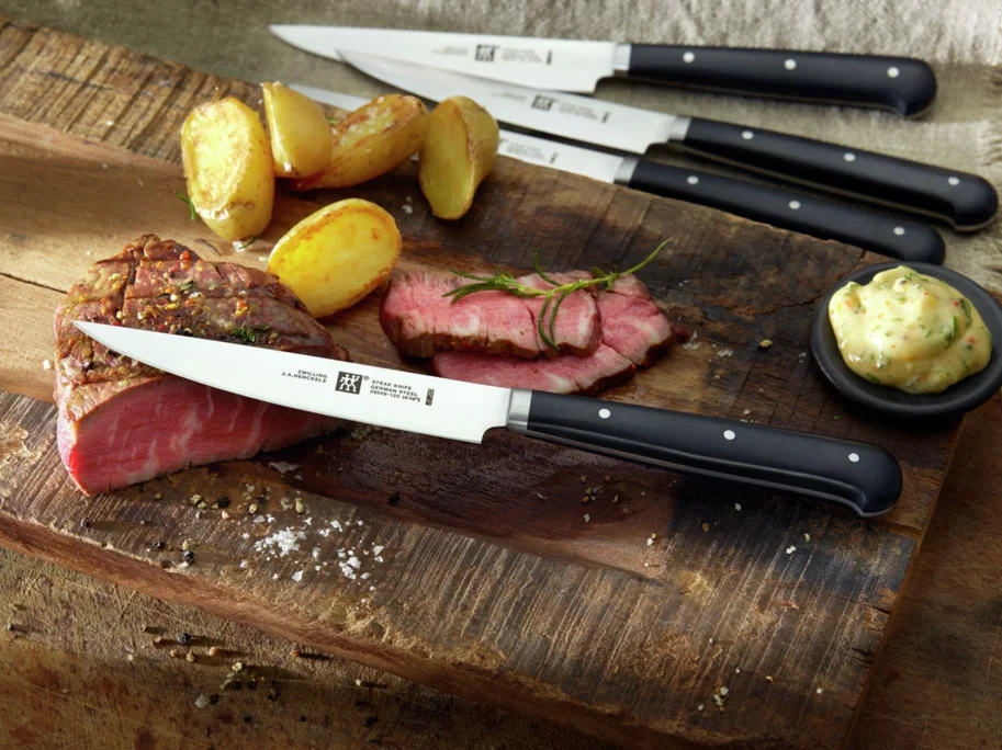 4tlg. TWIN Steakmesserset 120mm