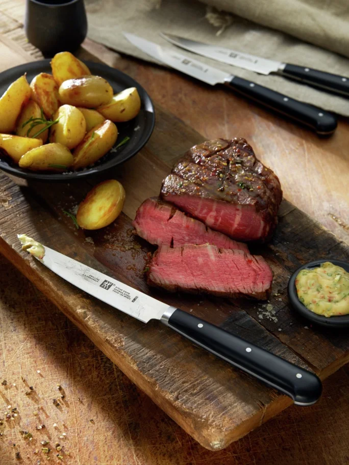 4tlg. TWIN Steakmesserset 120mm