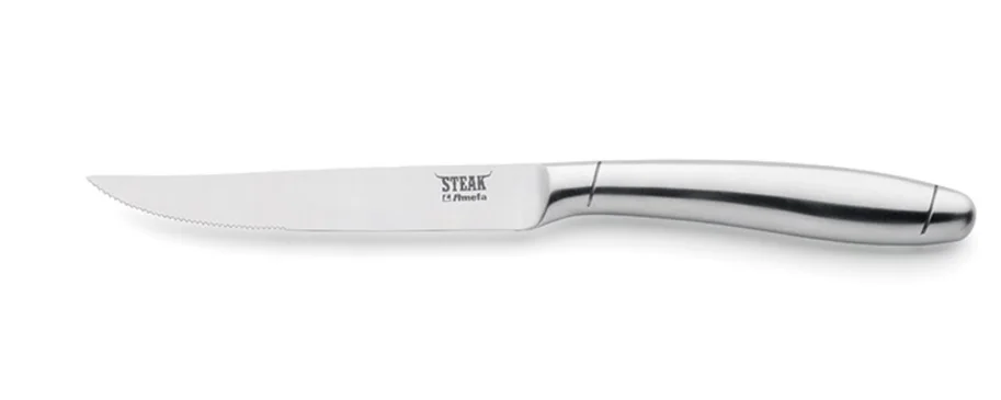 Prime Rib Steakmesser rfr., gebürstet