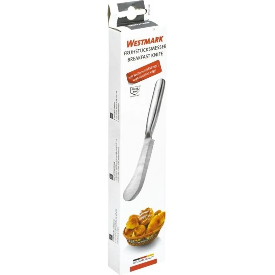 Frühstücksmesser m. Wellenschliffklinge 10cm, 22x3.3x1.6cm