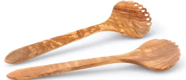 Olivenholz Salatbesteck Nr.1, 31.5 cm