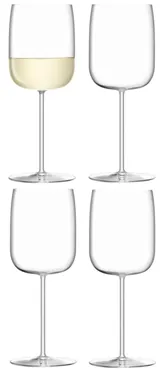 4er Set Borough Weinglas 380ml transparent