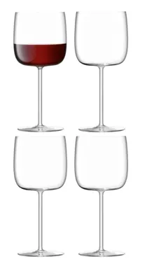 4er Set Borough Weinglas 450ml transparent