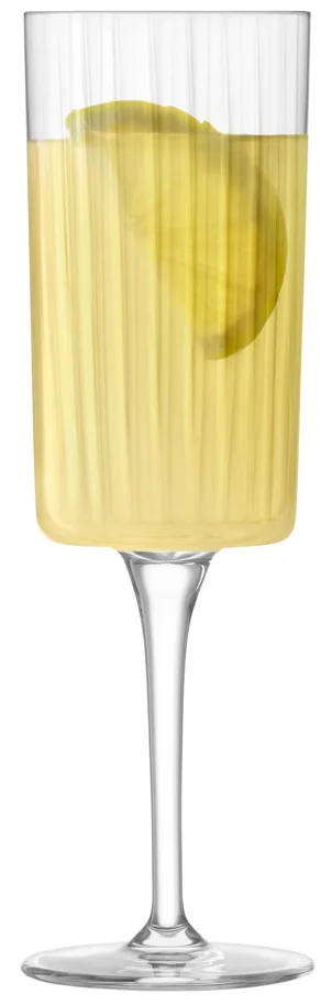 4er Set Gio Line Champagnerglas 210ml transparent