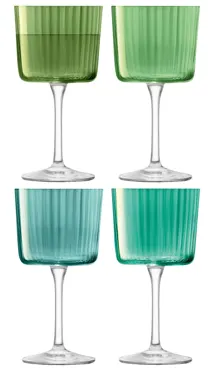 4er Set Gems Weinglas 250ml jade assort.