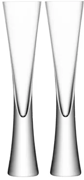 2er Set Moya Sektflöte 170ml transparent