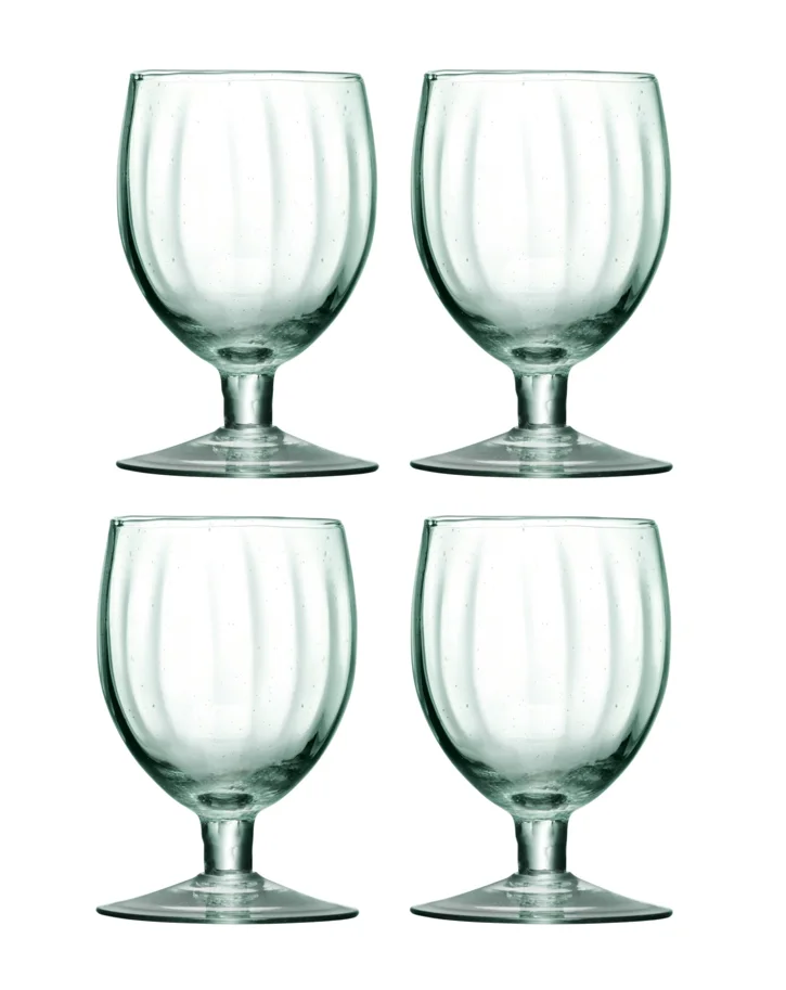 4er Set Mia Weinglas 350ml - recy. Optik