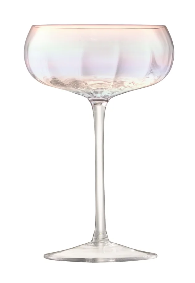 2er Set Pearl Sektschale 300ml - perlmutt