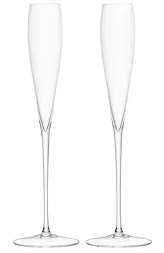 2er Set Wine Sektkelch 100ml transparent
