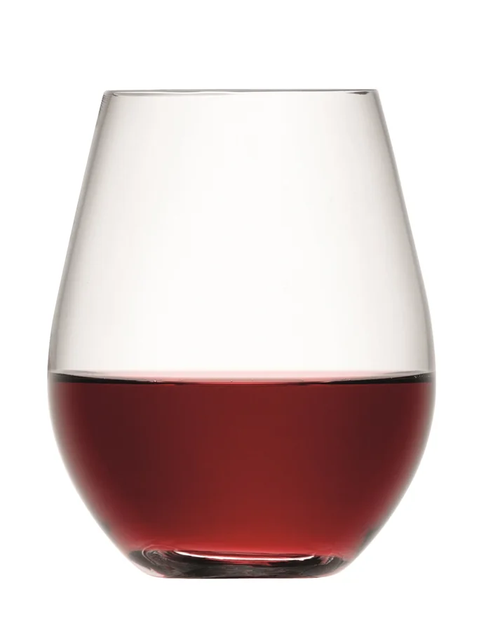 2er Set Wine Weinbecher gross 530ml transparent