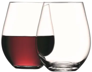 2er Set Wine Weinbecher gross 530ml transparent
