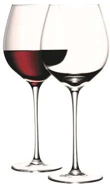 2er Set Wine Rotweinglas 700ml transparent