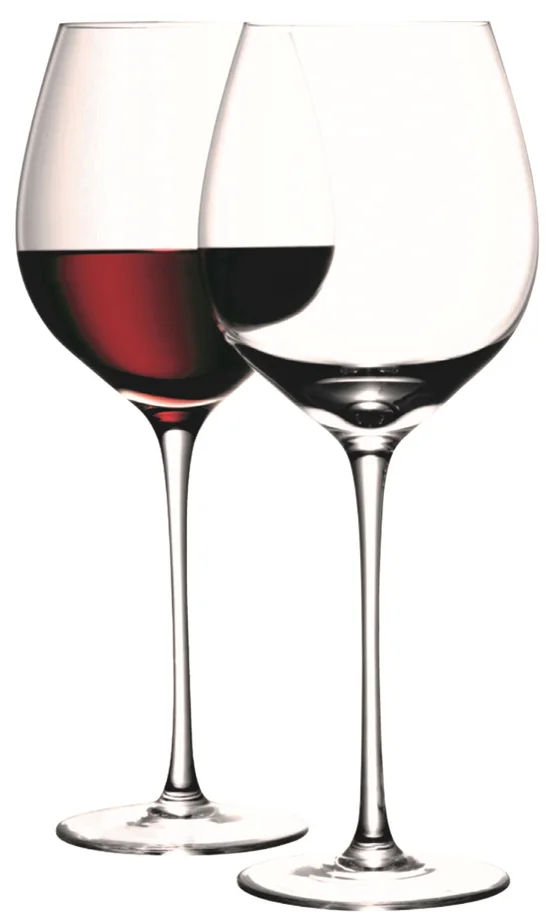 2er Set Wine Rotweinglas 700ml transparent