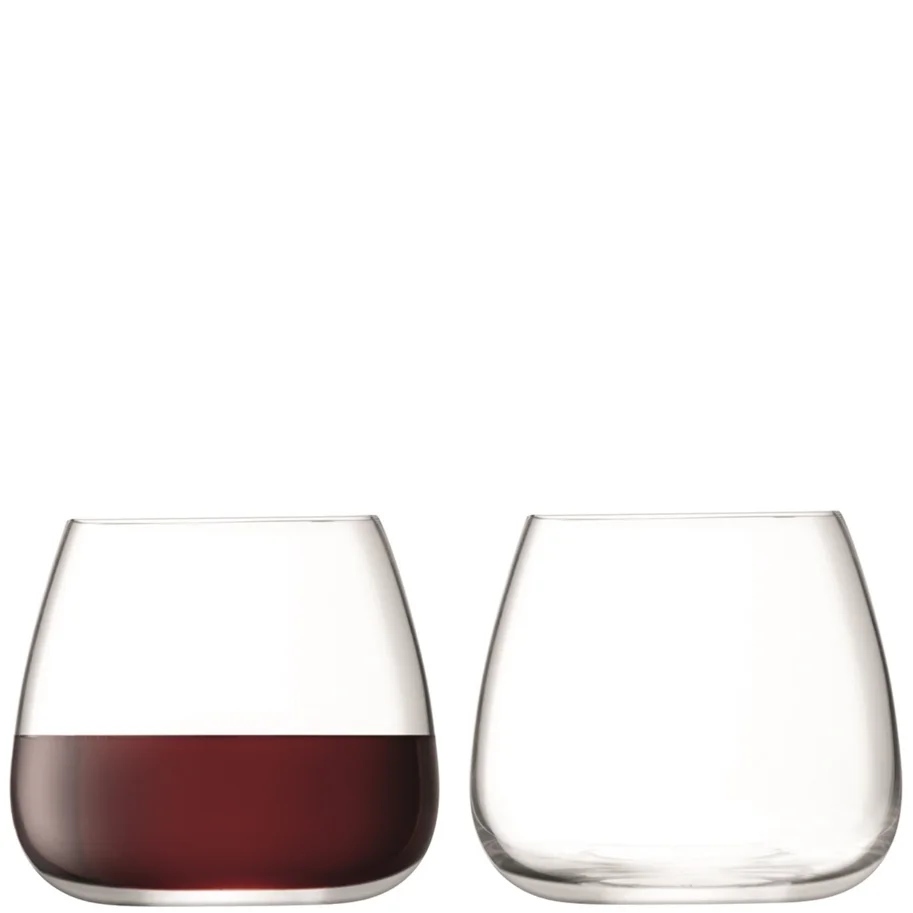 2er Set Wine Culture Weinbecher 385ml transparent