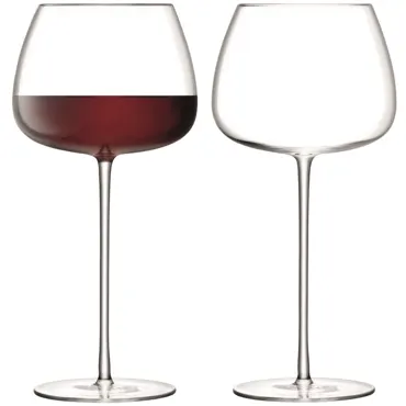 2er Set Wine Culture Rotweinglas Balloon 590ml transparent