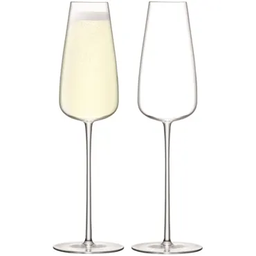 2er Set Wine Culture Sektglas 330ml transparent