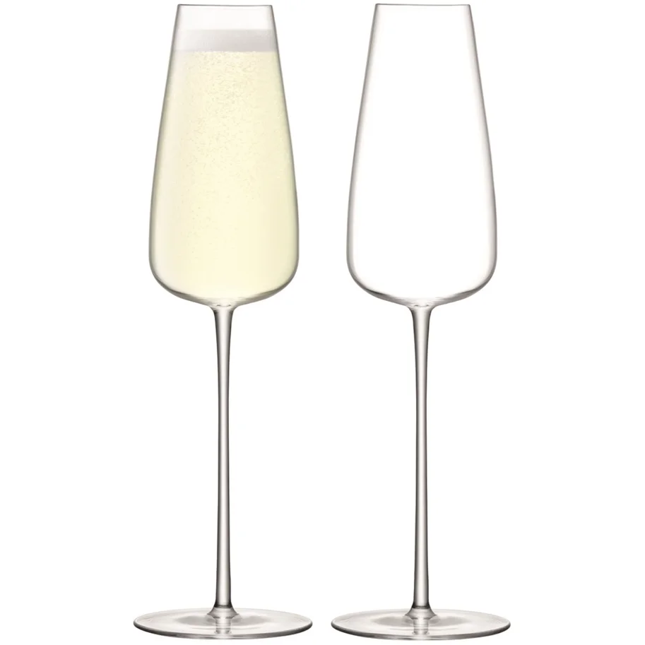 2er Set Wine Culture Sektglas 330ml transparent