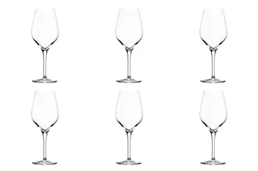 6er Set Exquisit Weissweinkelch, 350ml h:203mm