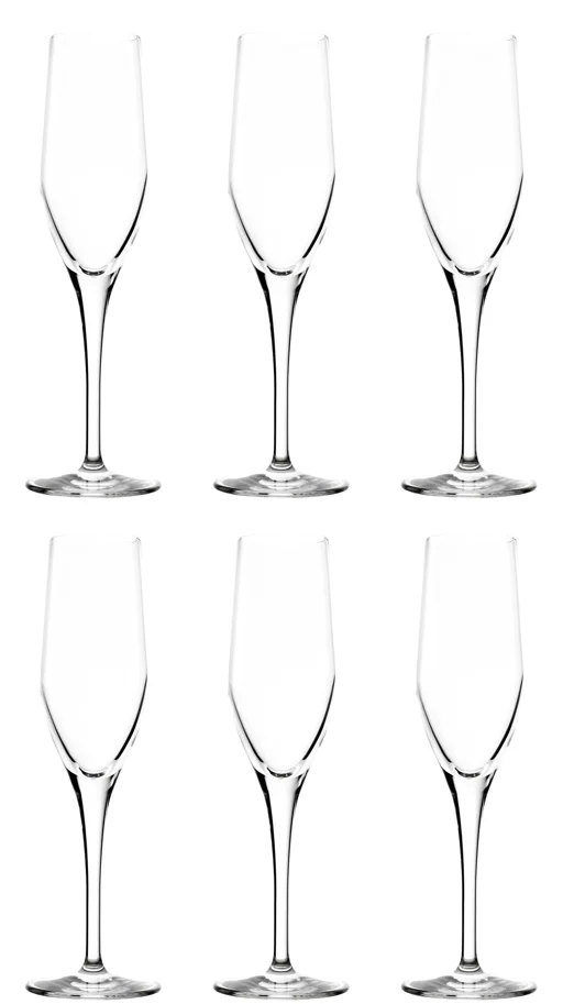 6er Set Exquisit Sektkelch, 175ml h:221mm