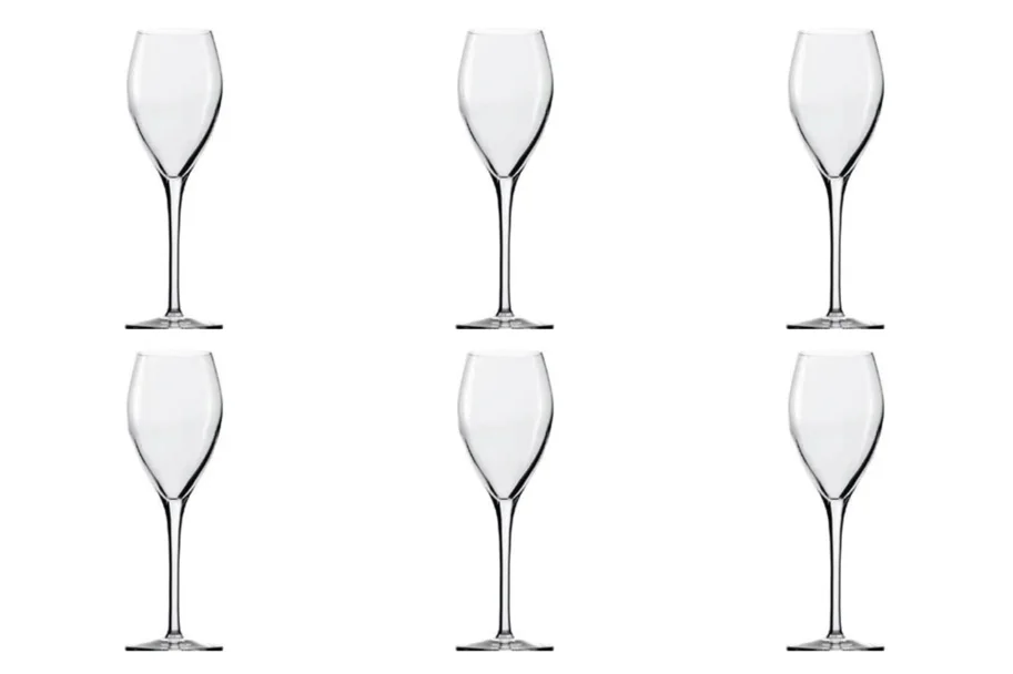 6er Set Sparkling&Water Champagnerkelch 210ml h: 205mm