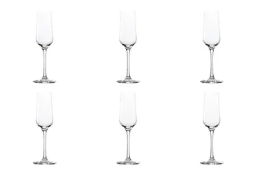 6er Set Revolution Sparkling Sektkelch 200ml h:225mm
