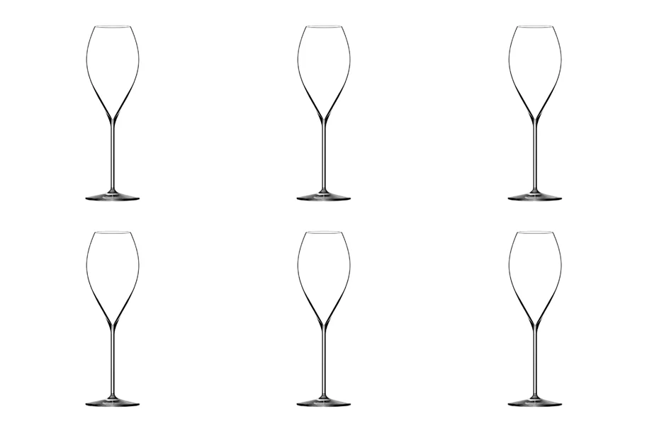 6er Set Jamesse Initial Champagnerglas 30cl