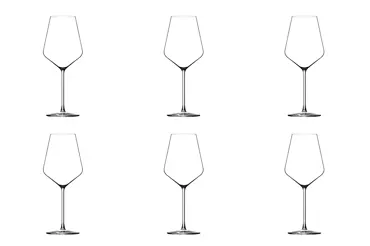 6er Set Sommier Venus Rosé- und Weissweinglas 47cl