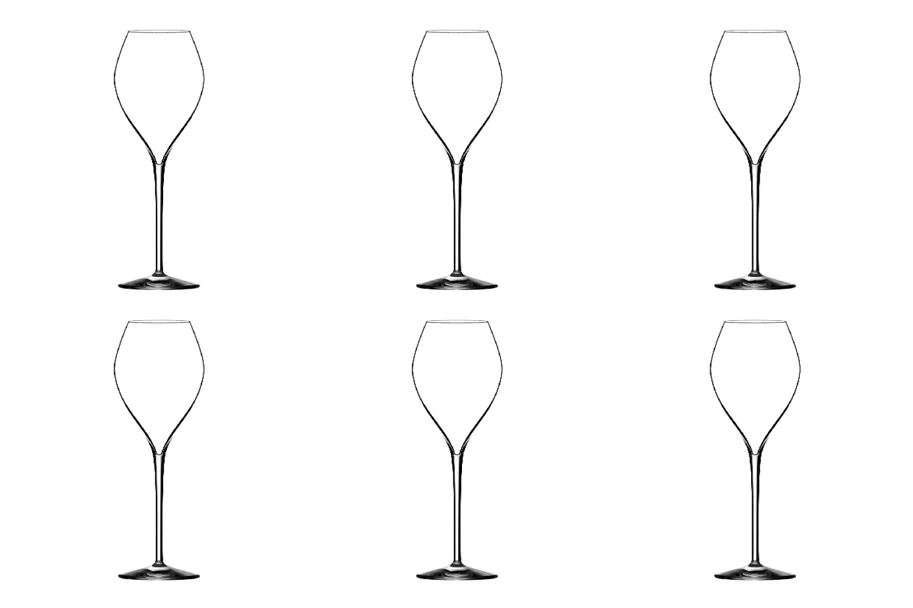 6er Set Jamesse Premium Champagnerglas 25cl