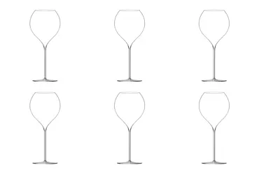 6er Set Jamesse Synergie Universalglas 60cl mundgeblasen