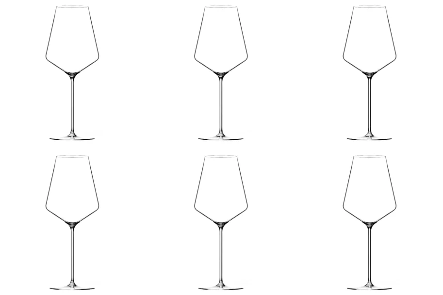 6er Set F. Sommier Psyche Universalglas 58cl mundgeblasen
