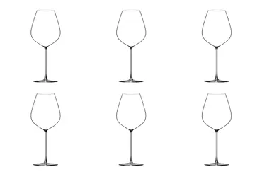 6er Set Basset Hommage Rosé- und Weissweinglas 69cl