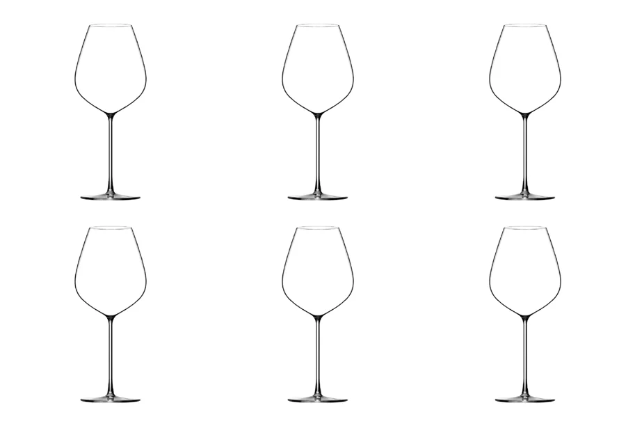 6er Set Basset Hommage Rosé- und Weissweinglas 69cl