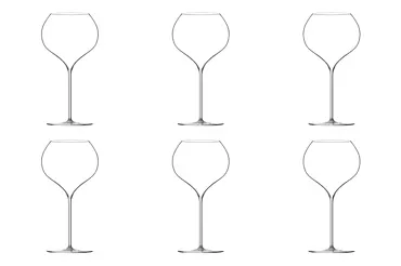 6er Set Jamesse Grand Blanc Weissweinglas 64cl mundgeblasen